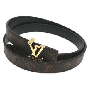 LOUIS VUITTON Brown Monogram Belt